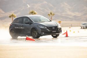 2019 Nissan Leaf All-Wheel-Control Test Car